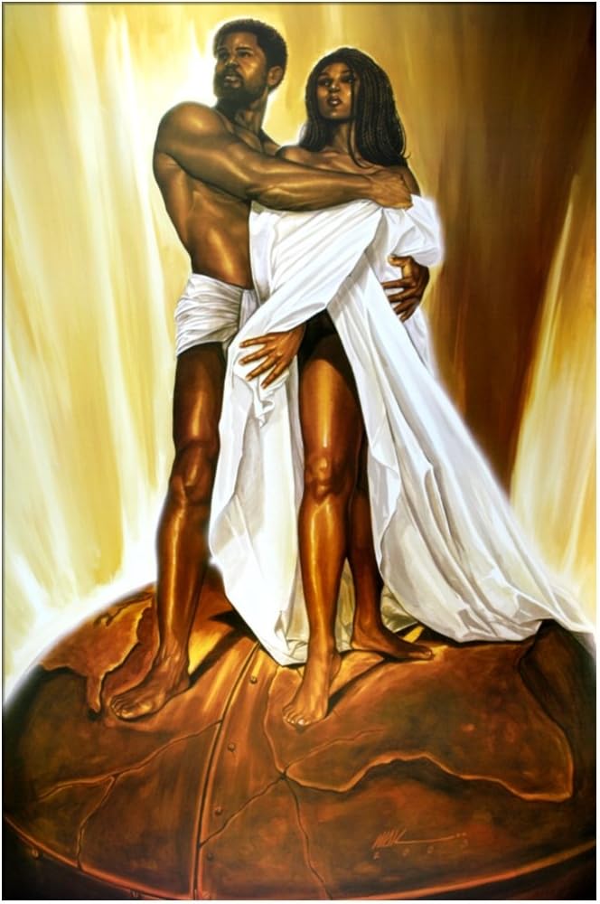 DOGNNAK Kevin 'WAK' Williams Power Of Love 24x36 Black Art Print Poster