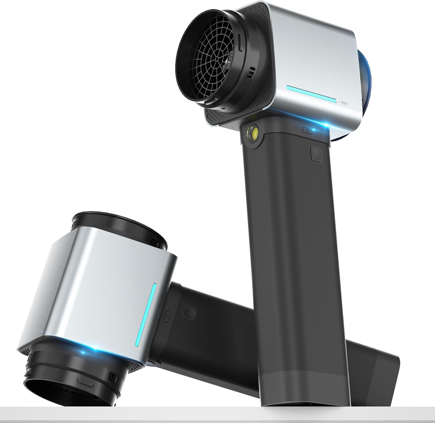 Oversize Turbo Dryer Blower for Car, 670CFM/4Lb Max Thrust Car Dryer Air Blower, 750W & 64MM Large Duct, 4-Speed & LED, Super Electric Cordless Leaf Blower for Car/Lawn/Garage/Patio/Yard/Snow