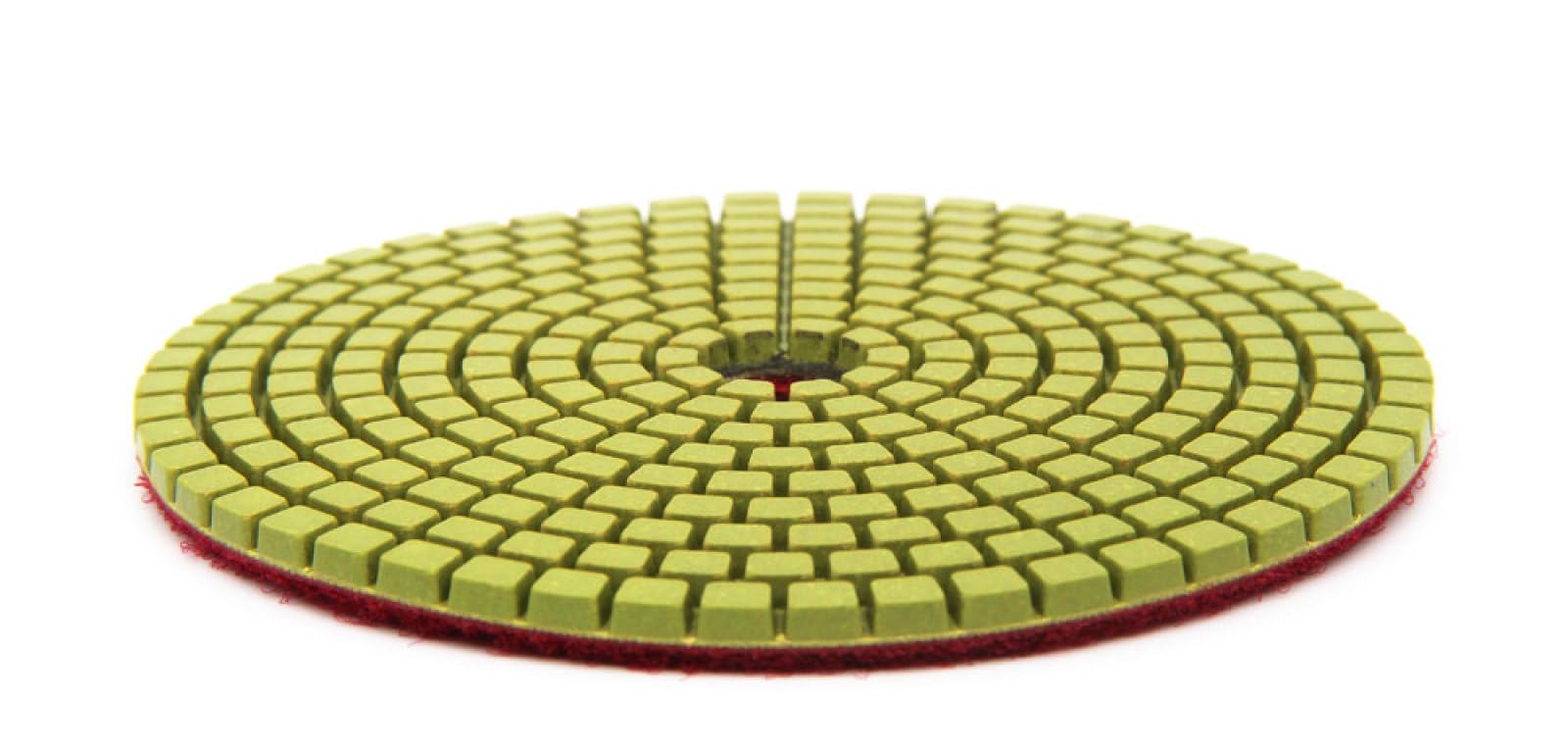 Almohadillas pulidoras de diamante, Disco de lijado flexible con almohadilla de pulido de diamante de 4 pulgadas, 5 unidades, for granito, mármol, hormigón, pulido de suelos(200)