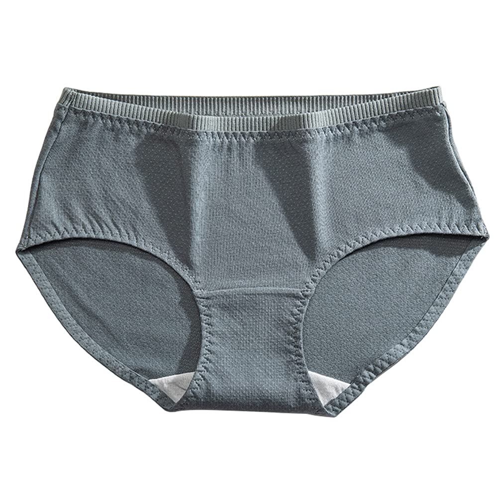 Womens Cotton Knickers Panties Hipster Ladies Midi Waist Breathable Underwear Briefs