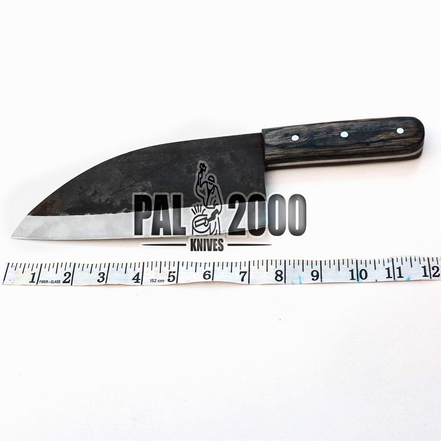 Coltello da Chef Fatto a Mano in Acciaio 440C, Coltello da Cucina con Guaina SMGR-9831