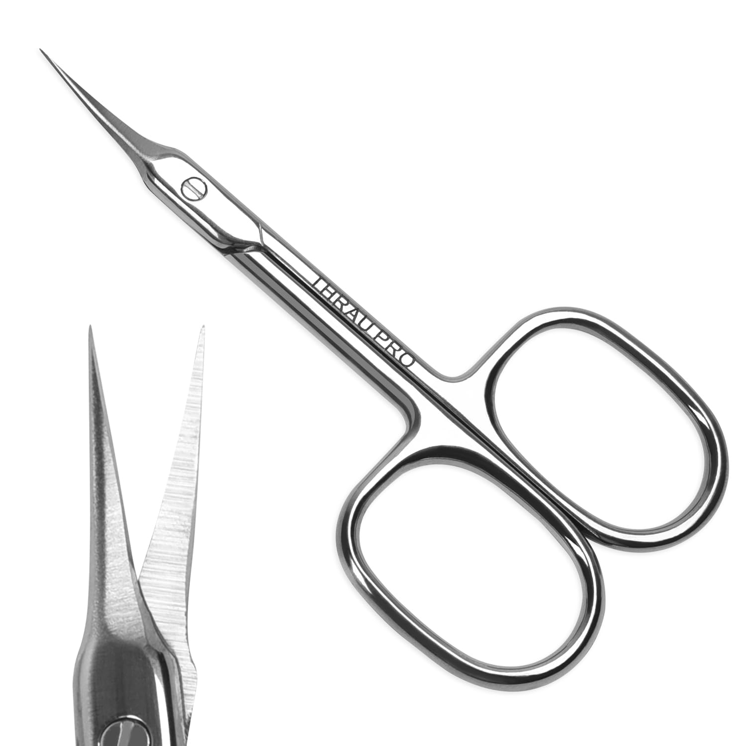 THRAU Ultra Precision Cuticle Nipper Surgical Grade Stainless Steel Scissors