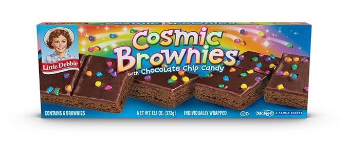 Amazon.com: Little Debbie Cosmic Brownies 13.1 Oz (8 Boxes ...