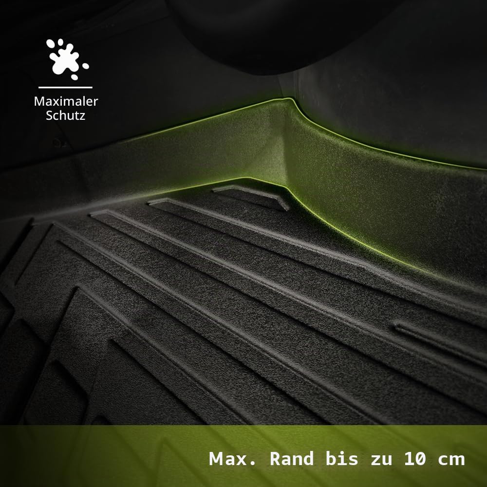 FROGUM MudMax Traktormatte Fußmatte für John Deere Seria 6R ab 2022 | Hohe Kante | Maßgefertigt