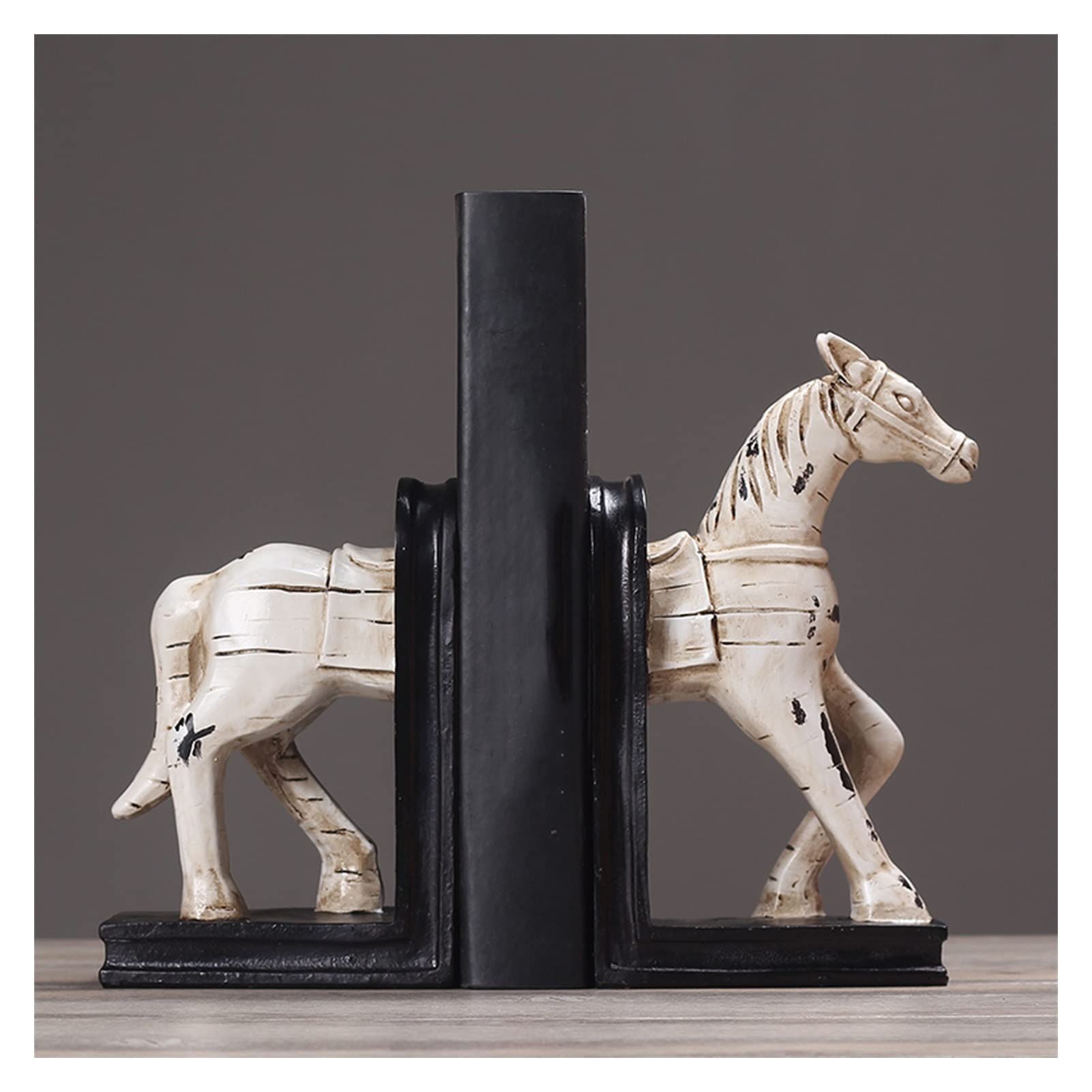 Fermalibri per scaffali Fermalibri per scaffali Fermalibri per libri pesanti Supporto per scaffale per libri decorativi per la casa fermalibri in resina