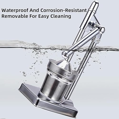 Miniatura 6 de Prensa manual de exprimidor de hierro fundido, exprimidor manual de hierro fundido, exprimidor de hierro de fundición manual de acero inoxidable,