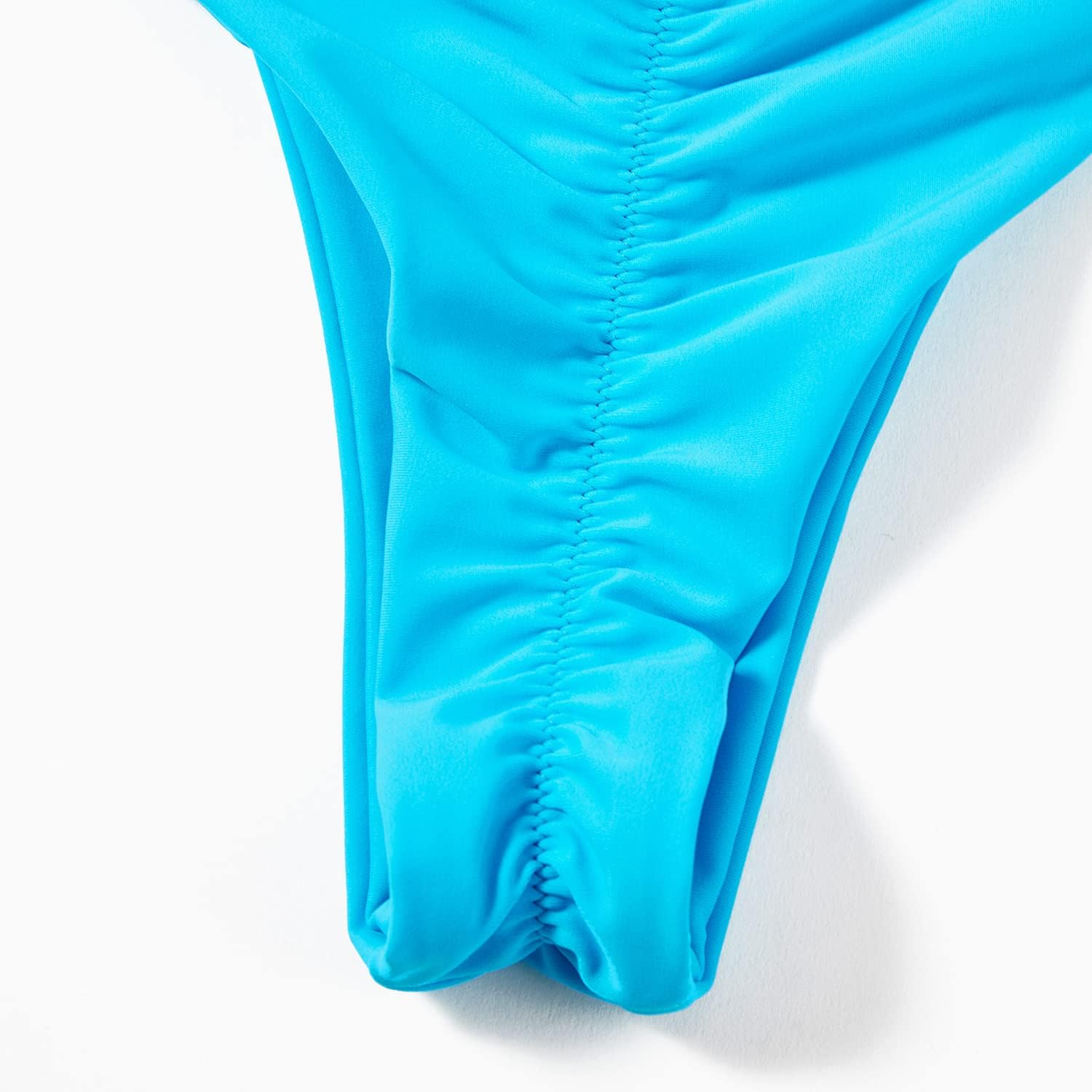 MOSHENGQI Women Sexy Brazilian Bikini 2 Piece Spaghetti Strap Top Thong Swimsuit Bathing Suit