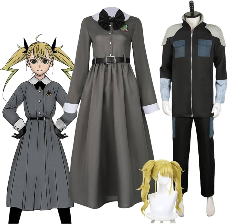 Amazon.co.jp: 怪獣8号 コスプレ衣装 四ノ宮 キコル 日比野 カフカ