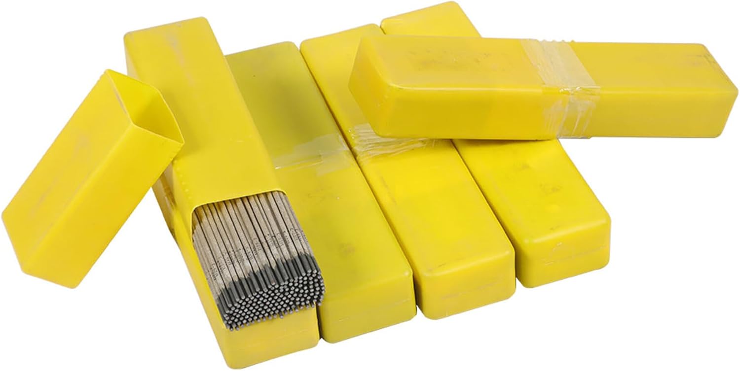 kimllier E6011 1/8 Inch Carbon Steel Electrode Arc Welding Rods 60 Lbs