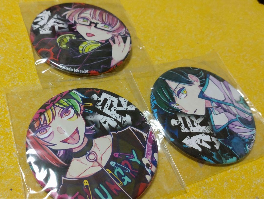 狼ゲーム 新村コウ 缶バッジ