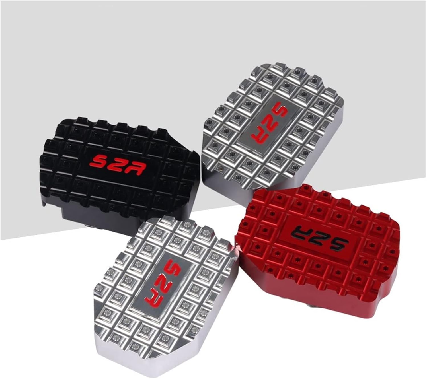 for Suzuki for DL650 for V-Strom 650 for VSTROM DL 650 Motorcycle Rear Foot Brake Lever Pedal Enlarge Extension Rear Brake Peg Pad Pedal (Color : 3)