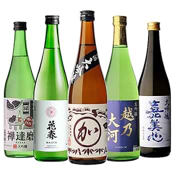 純米大吟醸4本入り まとめ売り 日本酒飲み比べ 720ml×12 Amazon.co.jp: 日本酒最高ランクの大吟醸 720ml 5本セット 純米