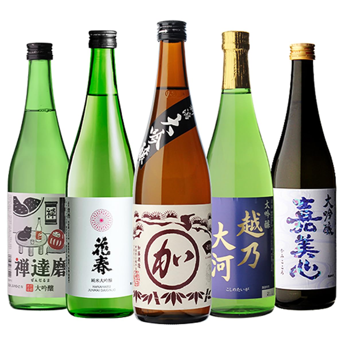 定価25535円‼️ お得‼️ 日本酒　12本　セット　720ml 飲み比べ Amazon.co.jp: 日本酒最高ランクの大吟醸 720ml 5本セット 純米