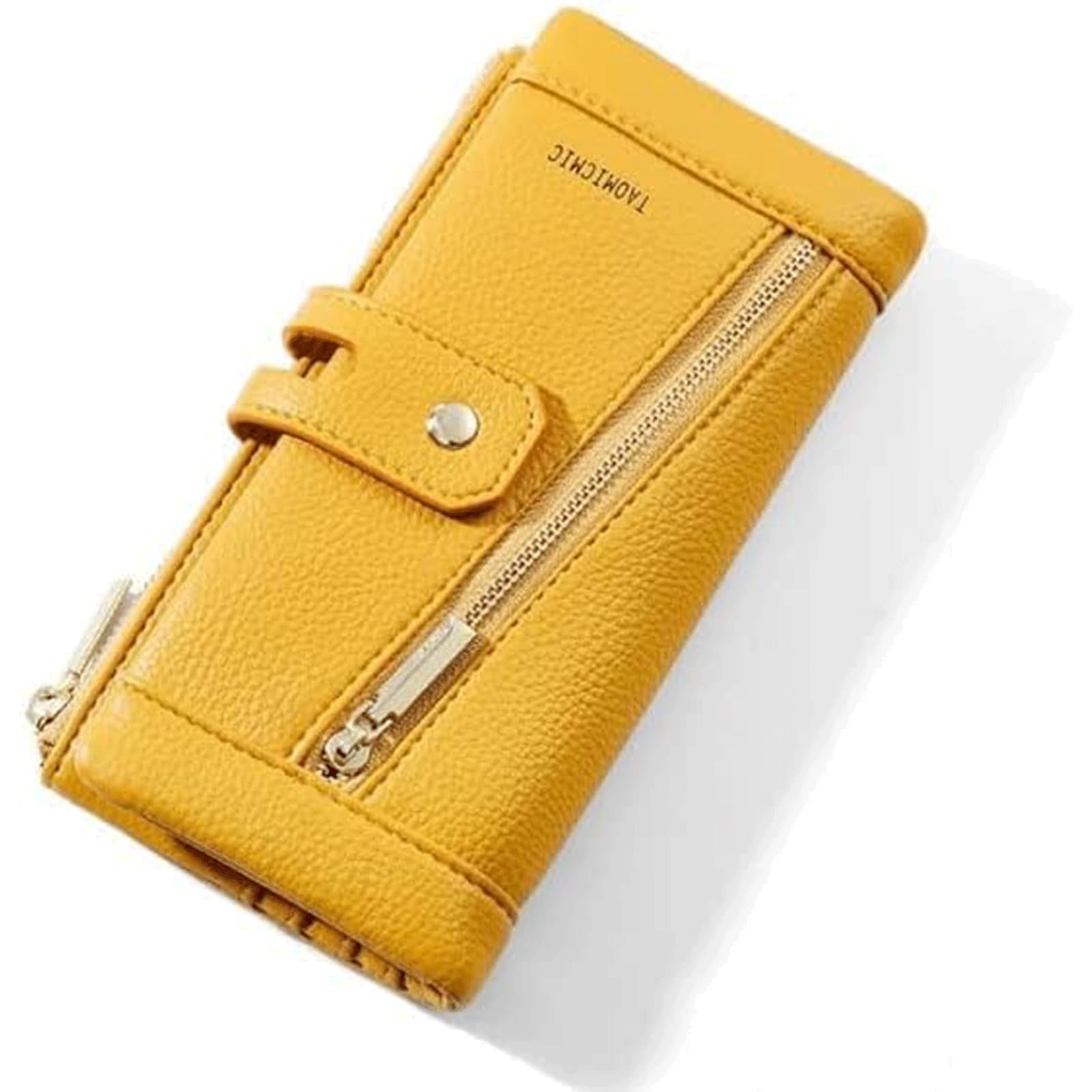Carteras Cartera de Cuero PU para Mujer, Monedero con Cremallera Larga, Gran Capacidad, Soporte con Ranuras para Tarjetas, Duradero para Mujeres y niñas, Regalo de cumpleaños Monedero