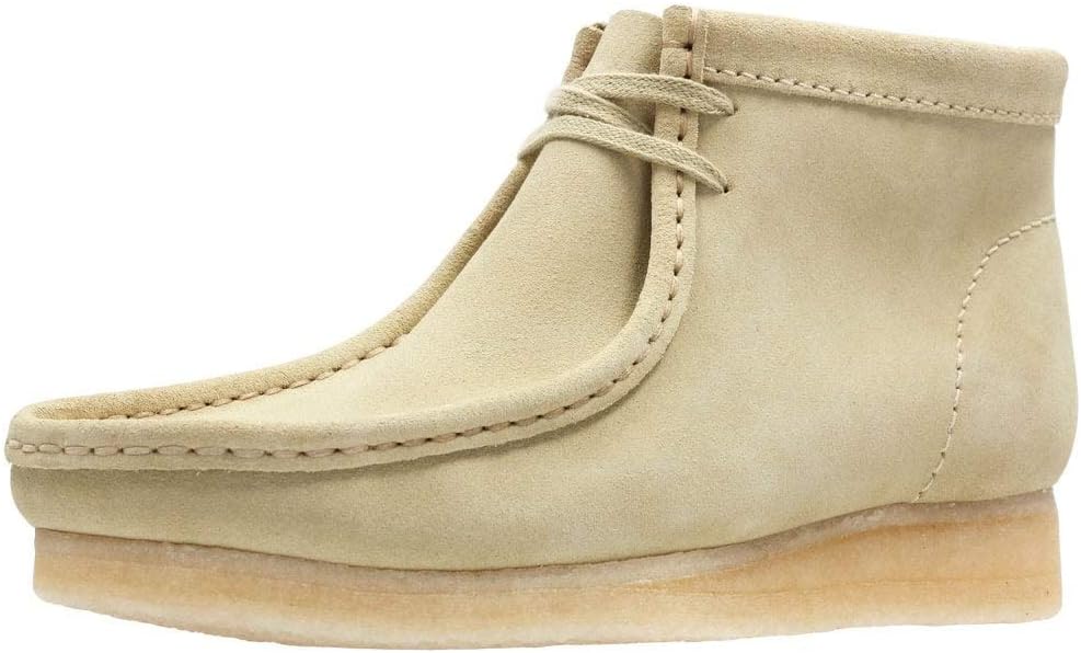 Clarks Mens Wallabee Boot 12 UK MAPLE SUEDE
