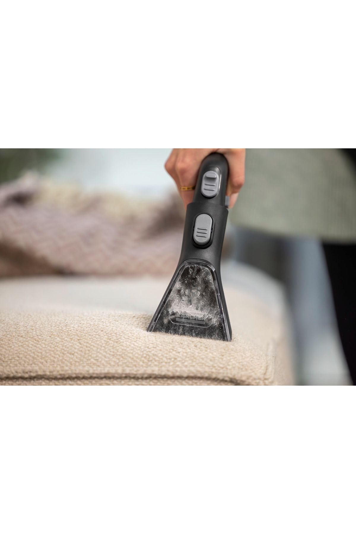 Kärcher Injecteur-Extracteur SE 6 Signature Line, Flexible 2-en-1, Réservoirs Eau Propre/Sale : 4 l, Accessoires de Lavage et Suceurs pour Sol Dur, pour Meubles Rembourrés, pour Fentes, pour Fauteuils