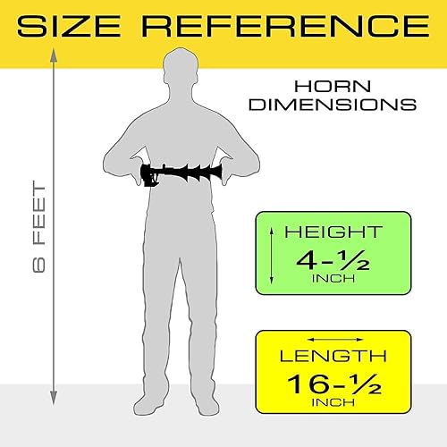 Miniatura 5 de Vixen Horns Kit de bocina de tren para camionescochesemi. Sistema completo a bordo compresor de aire de 200 psi, tanque de 3 galones, 4 trompetas.