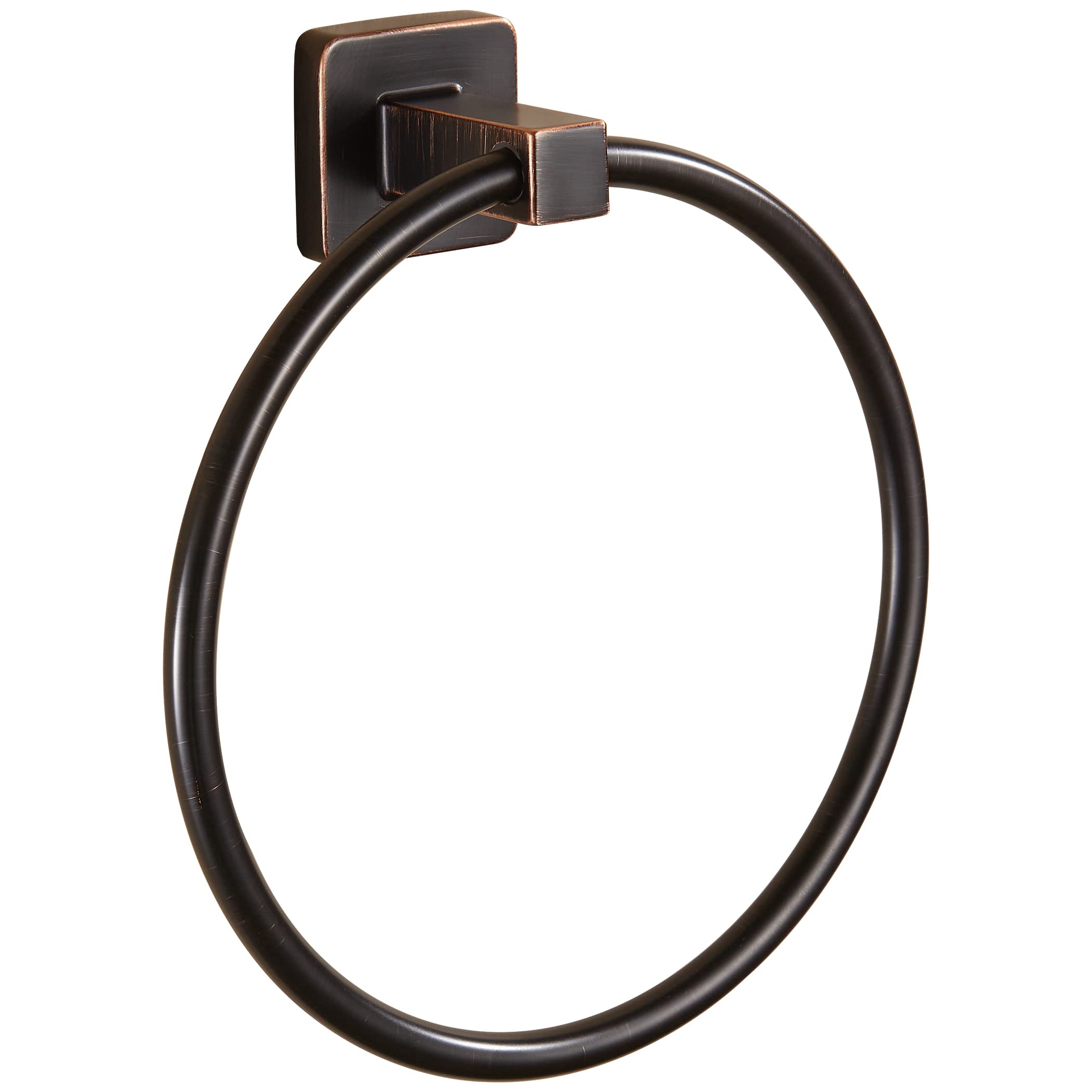 Anneau porte-serviettes acier inoxydable SUS 304 mural bronze huilé