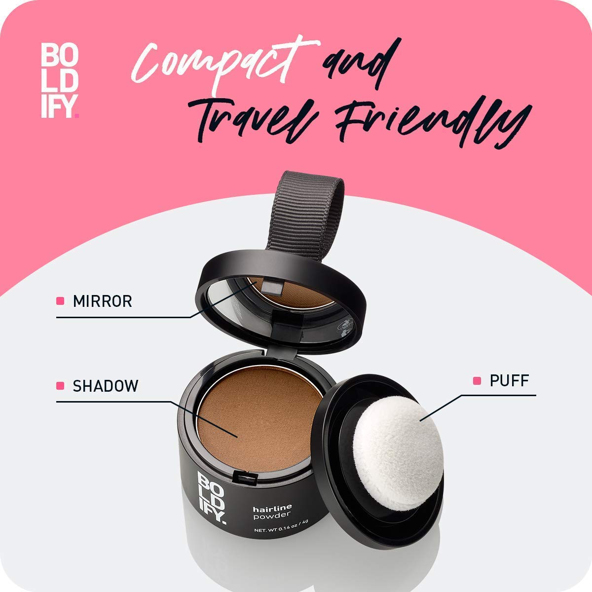 Buy BOLDIFY Hairline Powder (Light Brown) Instantly Conceals Hair Loss StainProof 48 Hour