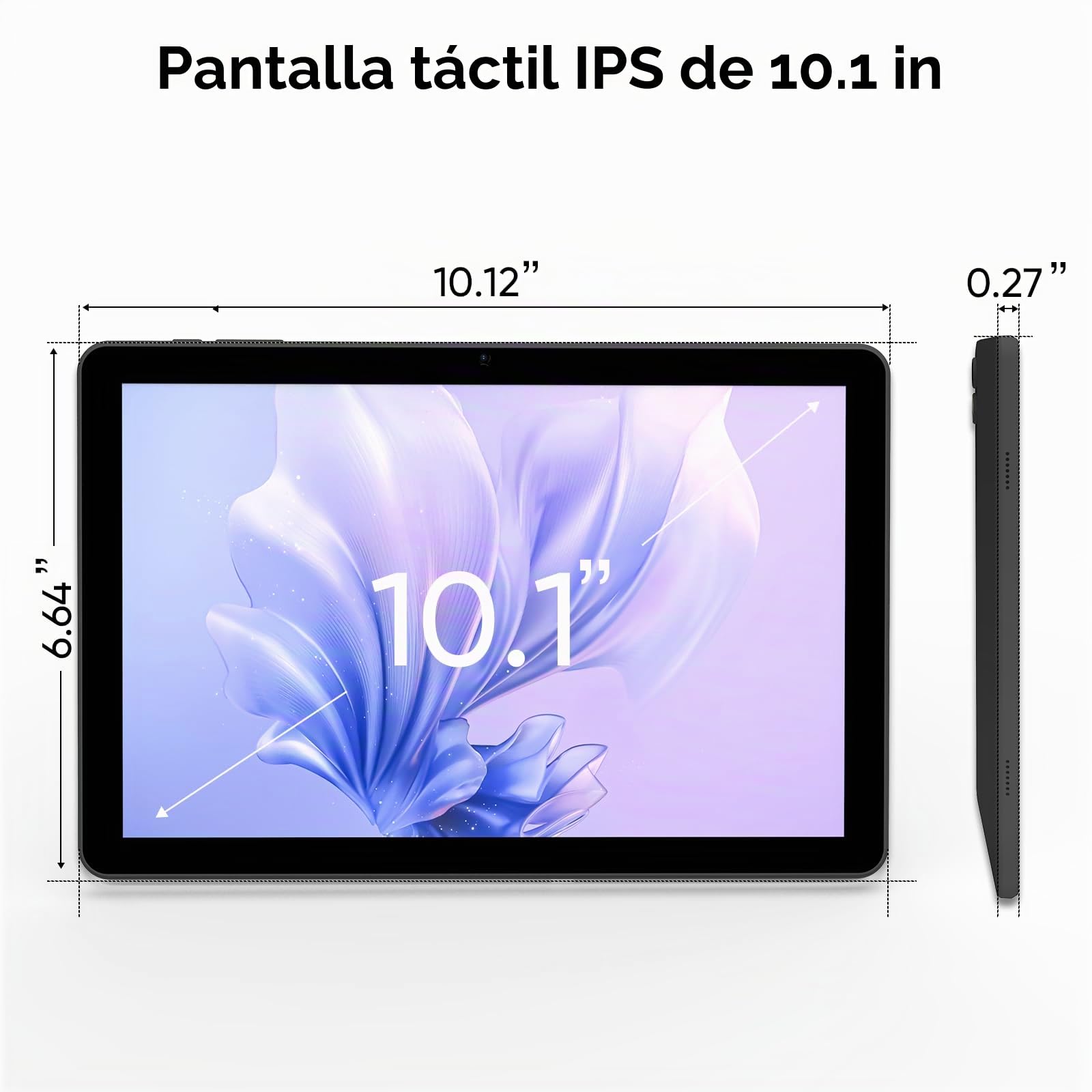 Amazon.com: Tablet Android 14, tableta de 10 pulgadas con funda