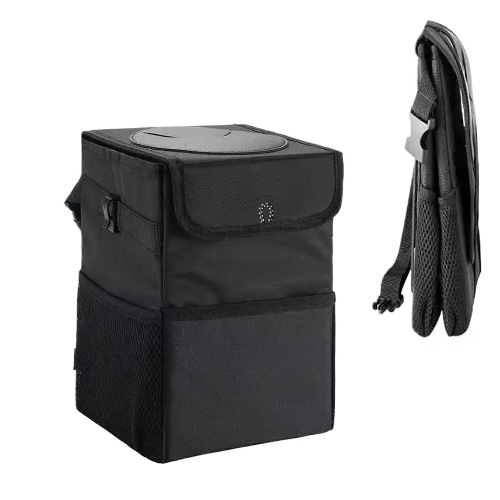 BHGMGEBLV Car Bin Waterproof Car Trash Can Bin Auto Accessories Organizer Garbage Cars Trash Can
