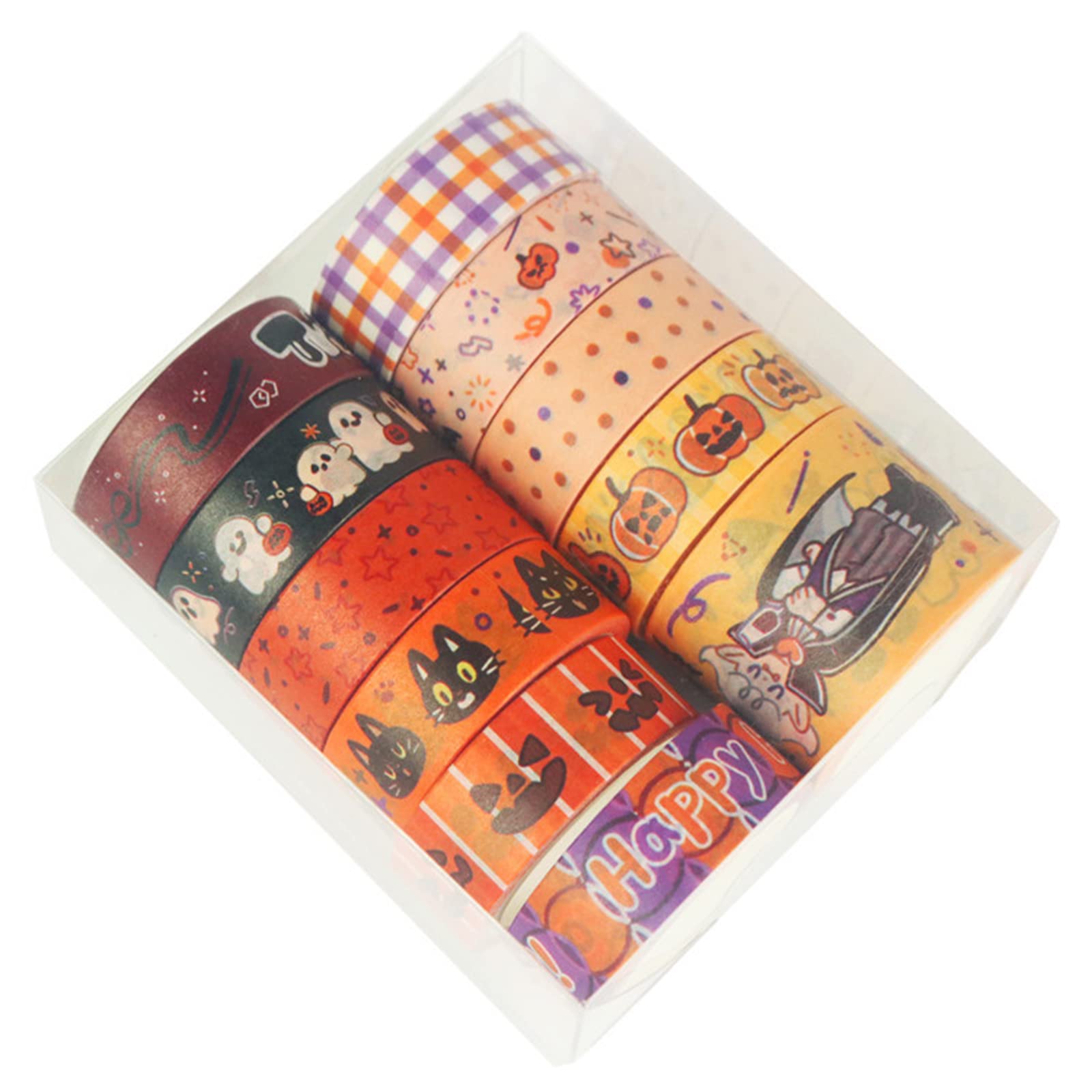 Washi Tape, 33 Rollos De Cinta Adhesiva Decorativa Washi Tape, para DIY Manualidades, Revistas, Planificadores, Tarjetas, Scrapbook,Calendario, Diario De La Biblia Y Envoltura De Regalos