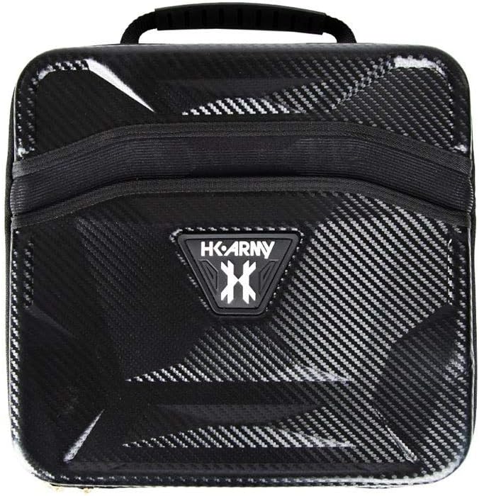 HK Army Exo Paintball Marker Gun Case - Black Carbon Fiber