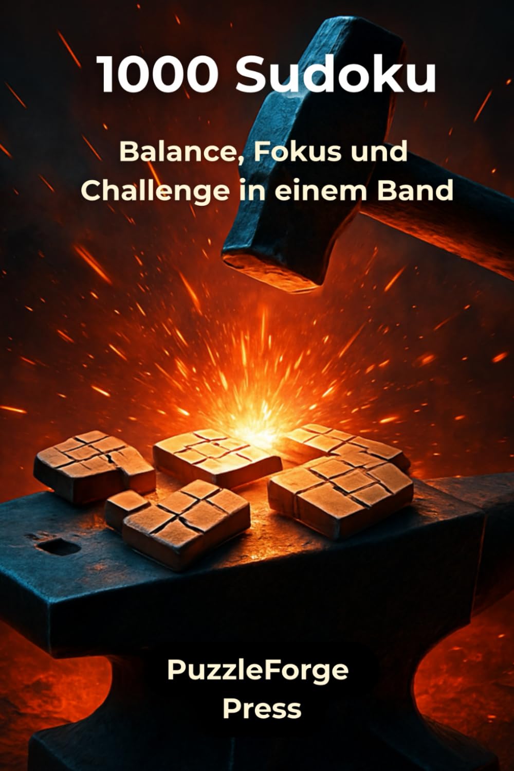1000 Sudoku: Balance, Fokus und Challenge in einem Band (PuzzleForge™ Sudoku Mix Schmiede-Reihe – Abwechslungsreiches Gehirntraining von leicht bis extrem)