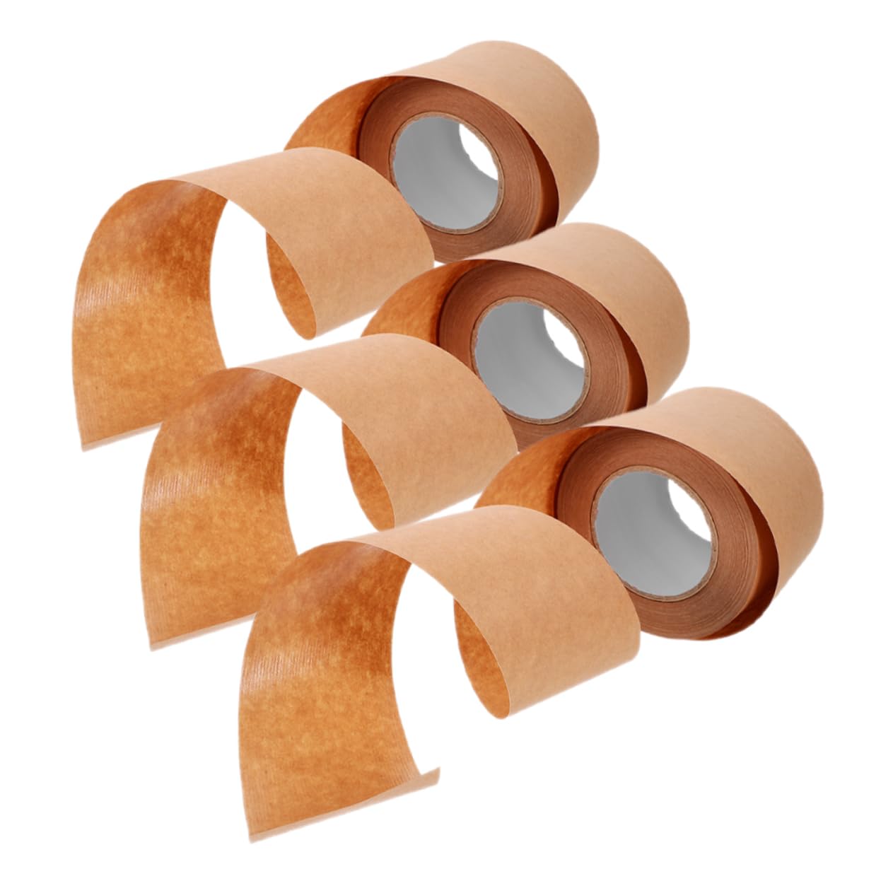 Lurrose 3 Set Di Nastro Sigillante in Carta Kraft Nastro Adesivo Di Supporto Per Scatole Di Imballaggio Nastro Per Spedizioni Ad Alta Resistenza 3 * 3