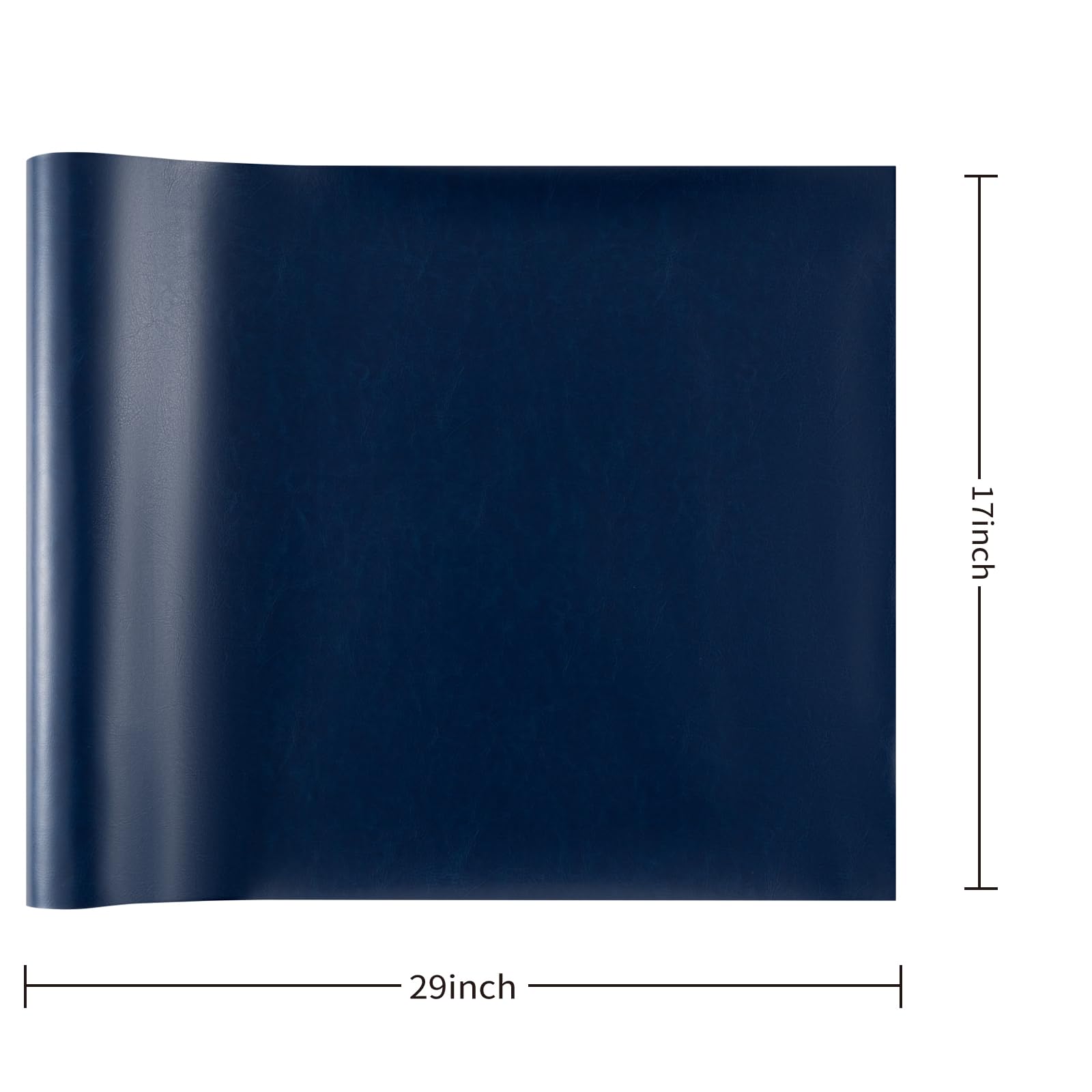 Wooqu Panno per libri in pelle PU, rivestito in poliuretano e base non tessuta, effetto pelle, morbido, 43,2 x 73,7 cm, per rilegatura, grana in pelle bovina, viola chiaro