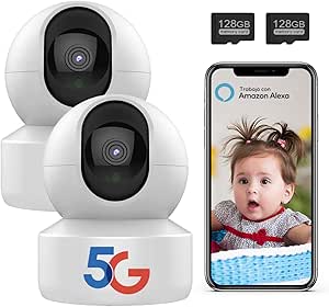 ecurity Camera Indoor Wireless Compatible with Alexa & Google Home pet Dog Home Baby Camera (ik300) asin的图片