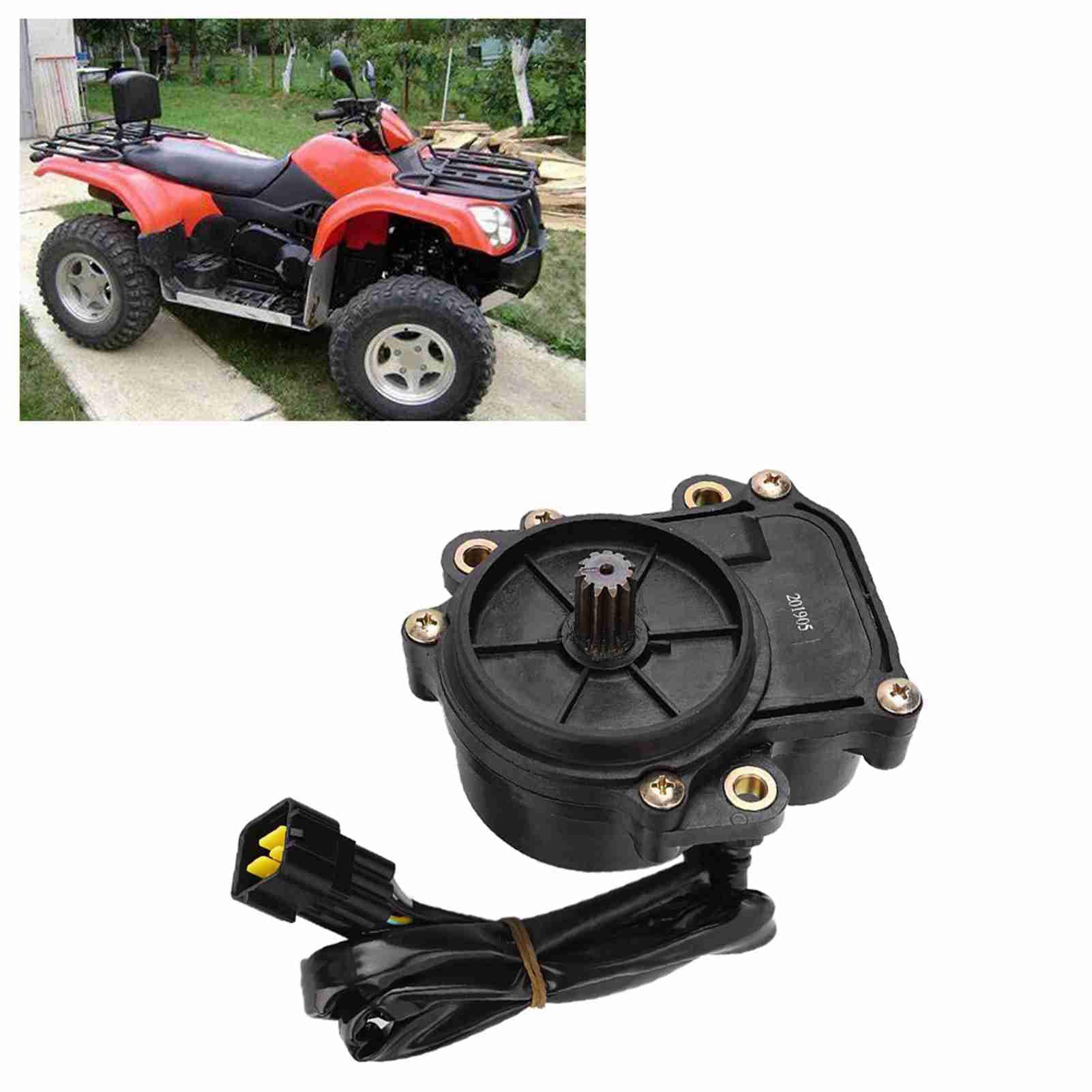 Vorderachse Differentialgetriebemotorbaugruppe Q830-314000 für CFMOTO CF450 450 ccm, Umschaltmotor für AWD/mit Spule aus reinem Kupfer, geräuscharm, hohes Drehmoment