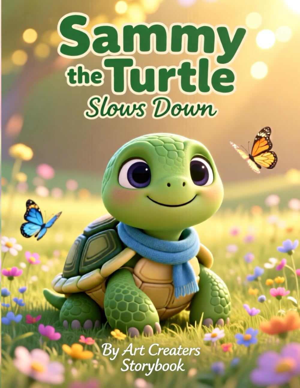 Sammy the Turtle Slows Down: A Gentle Picture Book About Patience, Mindfulness, and Feeling Calm for Kids Ages 3–7 (Sammy the Turtle Social-Emotional Learning Series)