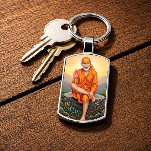 Image of Premium Printed Metal Keychain for Men & Women | High-Definition Artwork Print | Durable Key Ring for Car, Bike, Home & Office Keys | Stylish Decorative Key Holder Gift