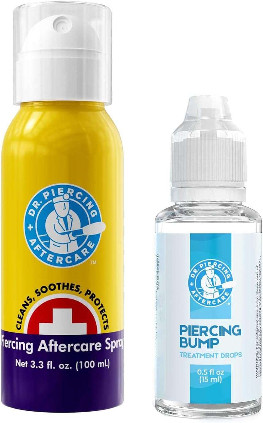 Dr. Piercing Aftercare Spray Saline Solution for