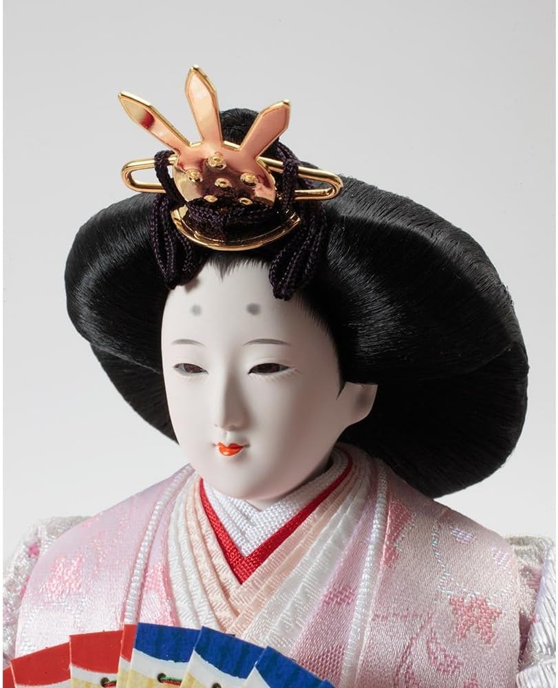 【一点限り】雛人形 ケース飾り　K41 雛人形 ひな人形 K100 コンパクト 人形の佳月 雛人形 雛 ケース飾り