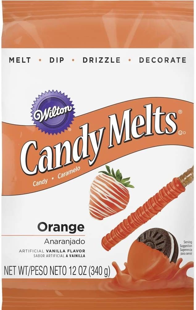 WiltonOrange Candy Melts, 12-Ounce