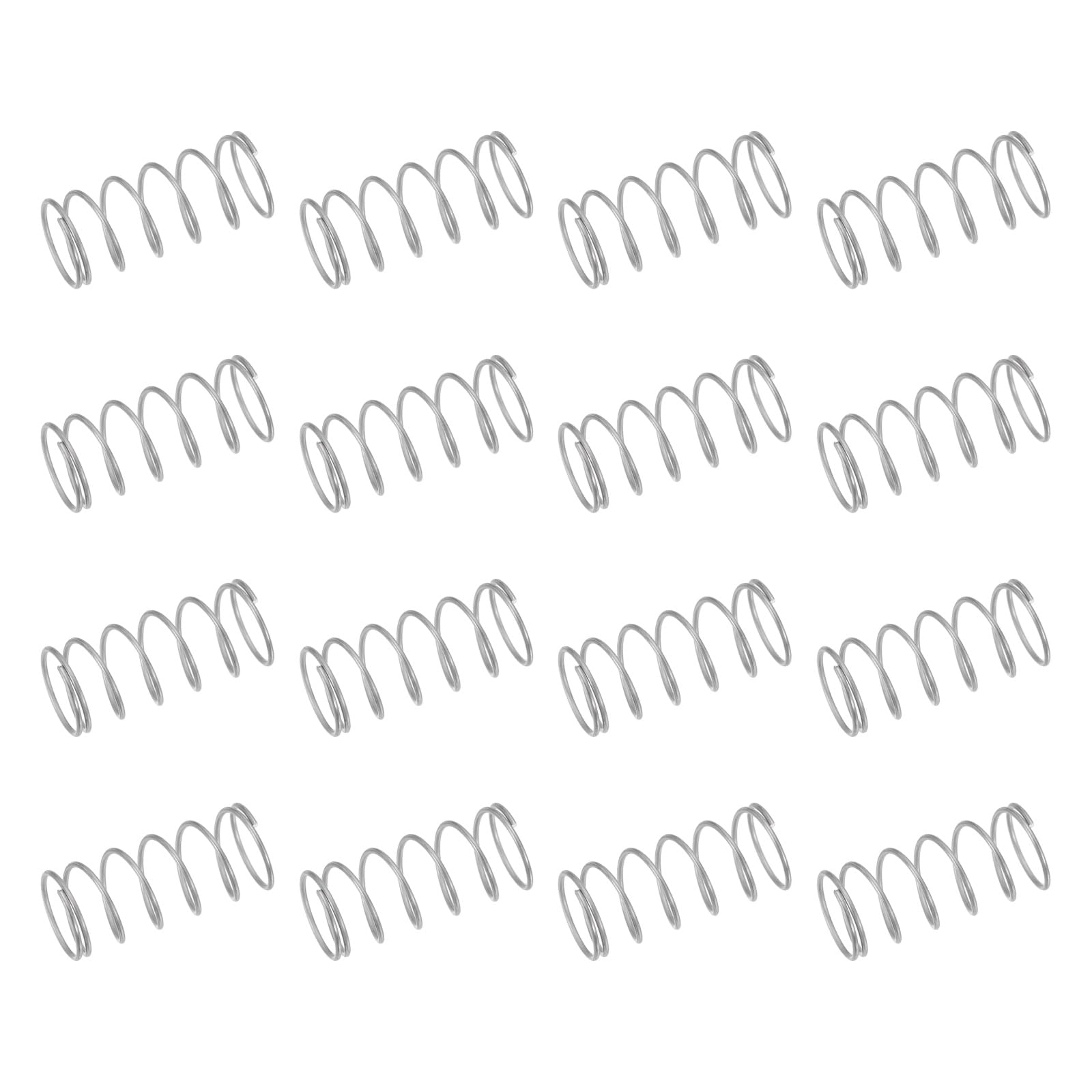 uxcell 50Pcs 304 Stainless Steel Compression Springs,0.5mmWD, 5mm ODx30mm L — Amazon image 7