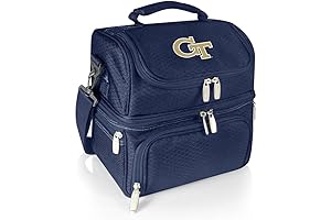 UGA Pranzo Lunch Bag - Insulated Lunch Box with Picnic Set Yellow Jackets