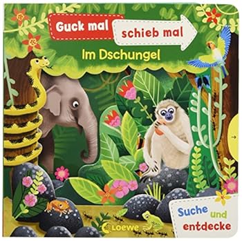 Board book Guck mal, schieb mal! Suche und entdecke - Im Dschungel Book