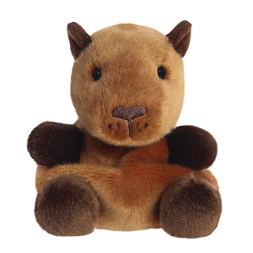 Aurora, 33839, Palm Pals Sid Capybara 5In, Soft Toy, Brown, 5 inches