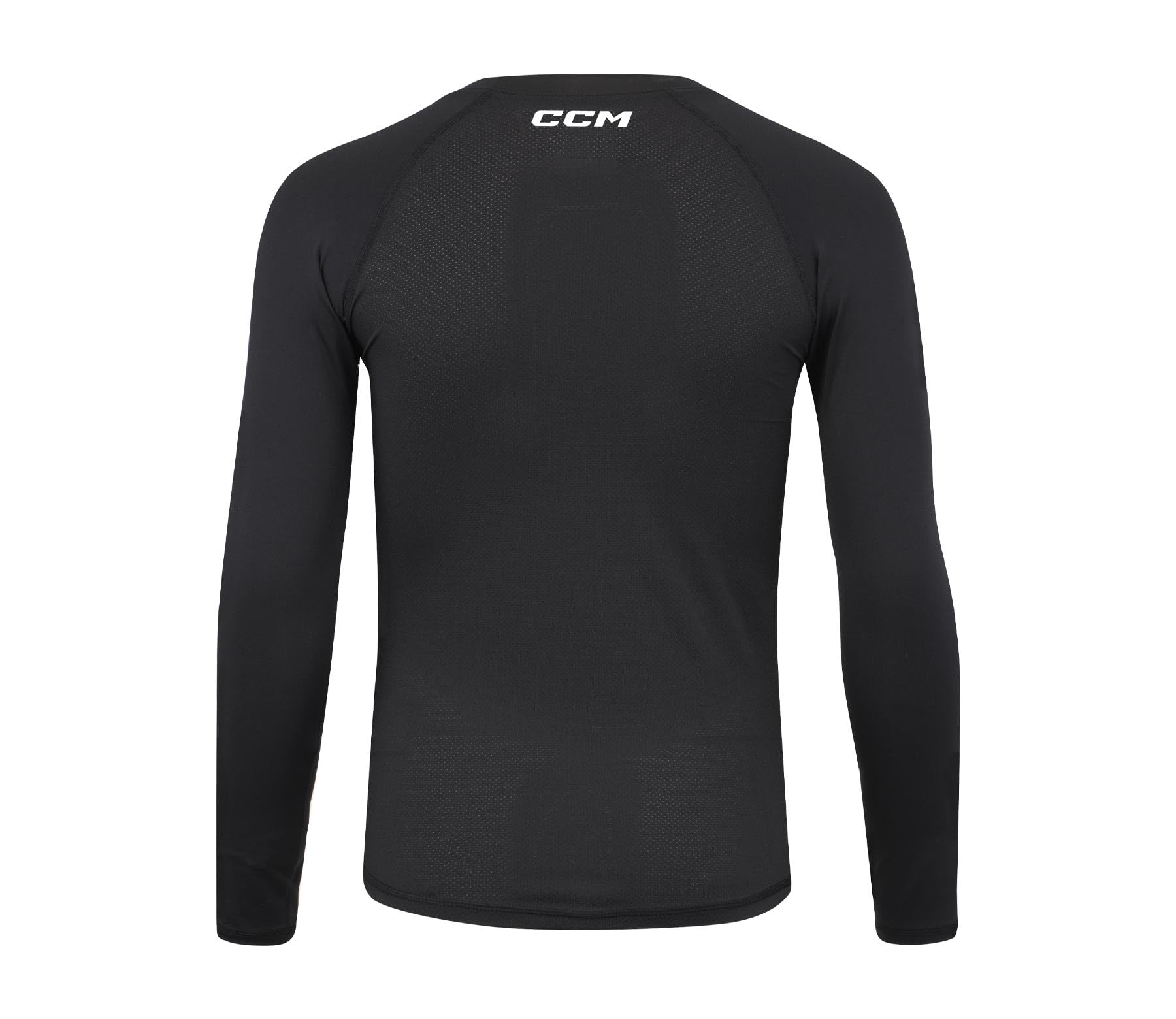 CCM T-shirt de compression à manches longues pour jeunes, tissu extensible dans les 4 directions