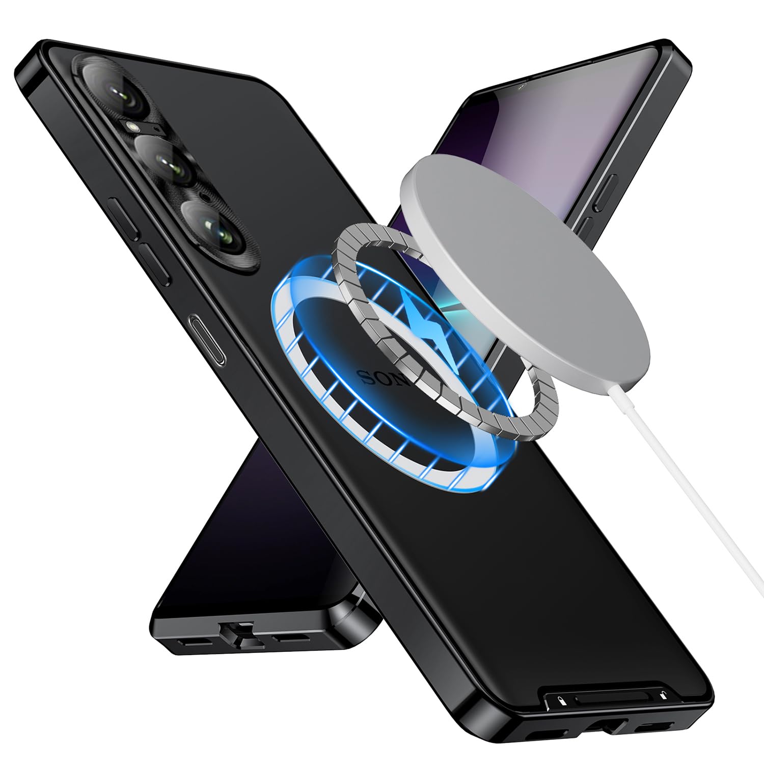 Amazon.co.jp: Sony Xperia 1 V 用 ケース [SO-51D / SOG10] Guizzcg