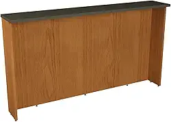 Bancada para Cozinha Ilha 200cm Cozinha Milão Freijó Rocks/Grafite