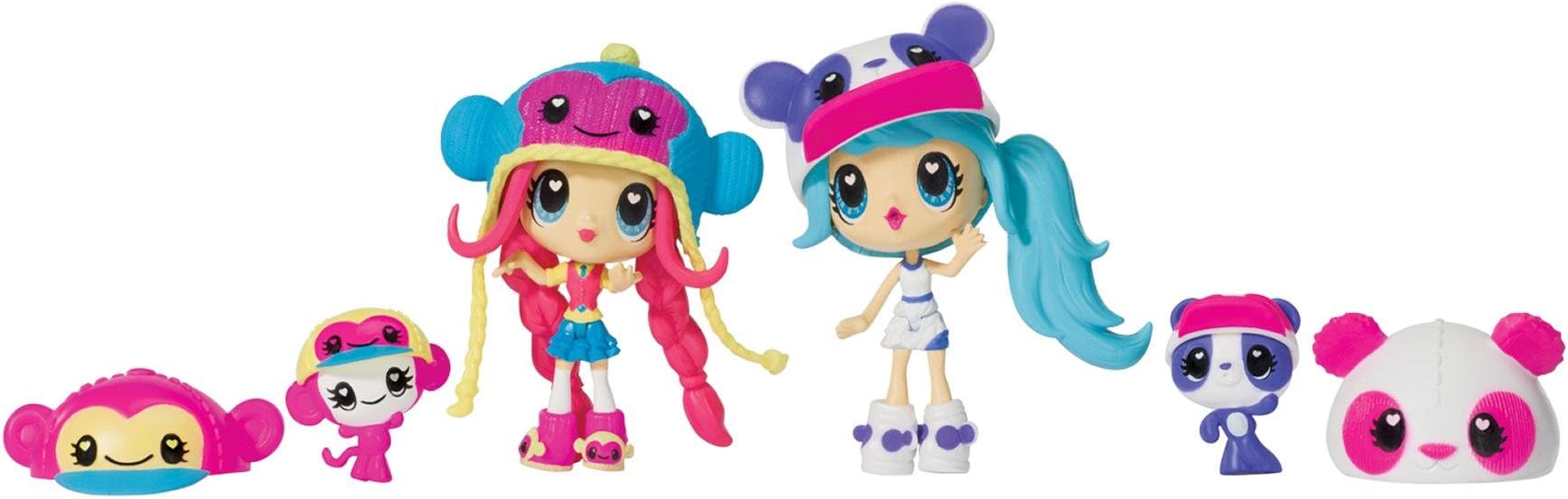Kawaii Crush BFF Pack – Amanda Panda Pop & Hannah Banana Nom Nom