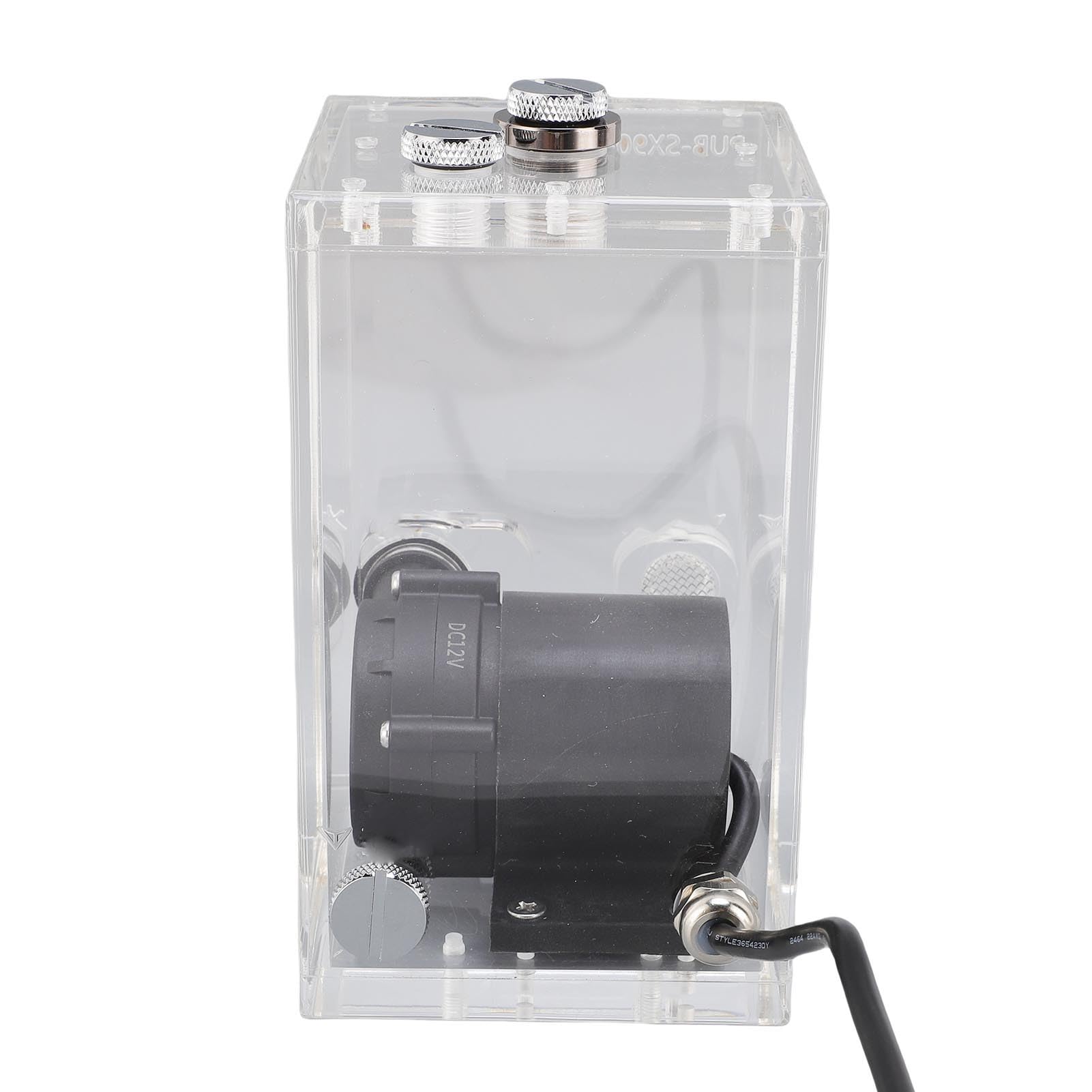 Zunate Combinación de Tanque con Bomba de Refrigeración por Agua para PC Optimizada para una Refrigeración Eficiente Diseño Acrílico de 850 Ml para Construcciones Personalizadas