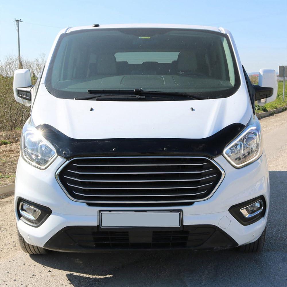 Motorhaubenschutz kompatibel mit FORD Transit Custom MK1 Facelift 2018+