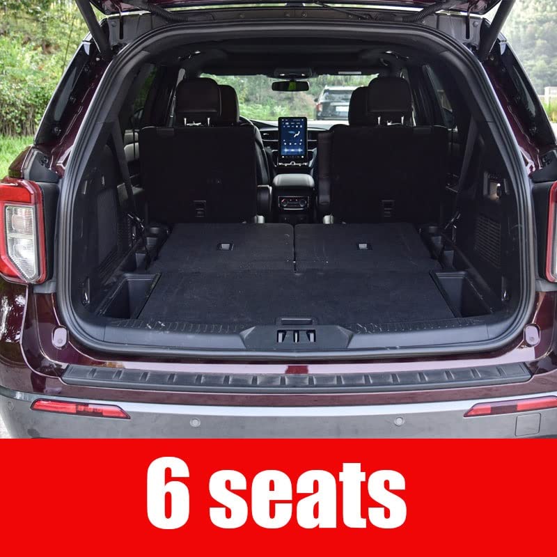 Tapis de coffre Ford Explorer 2020-2022 en cuir antidérapant - 4