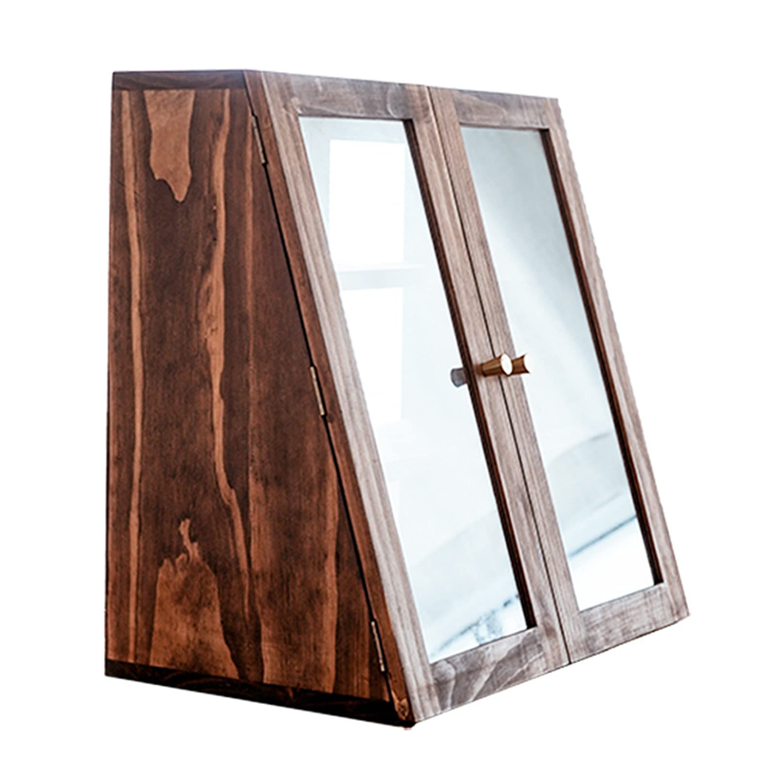 Große 3-lagige Brotbox mit transparenten Fenstern, Brotaufbewahrungsbehälter für Geschirr und Lebensmittel-Restaurant-Vitrine