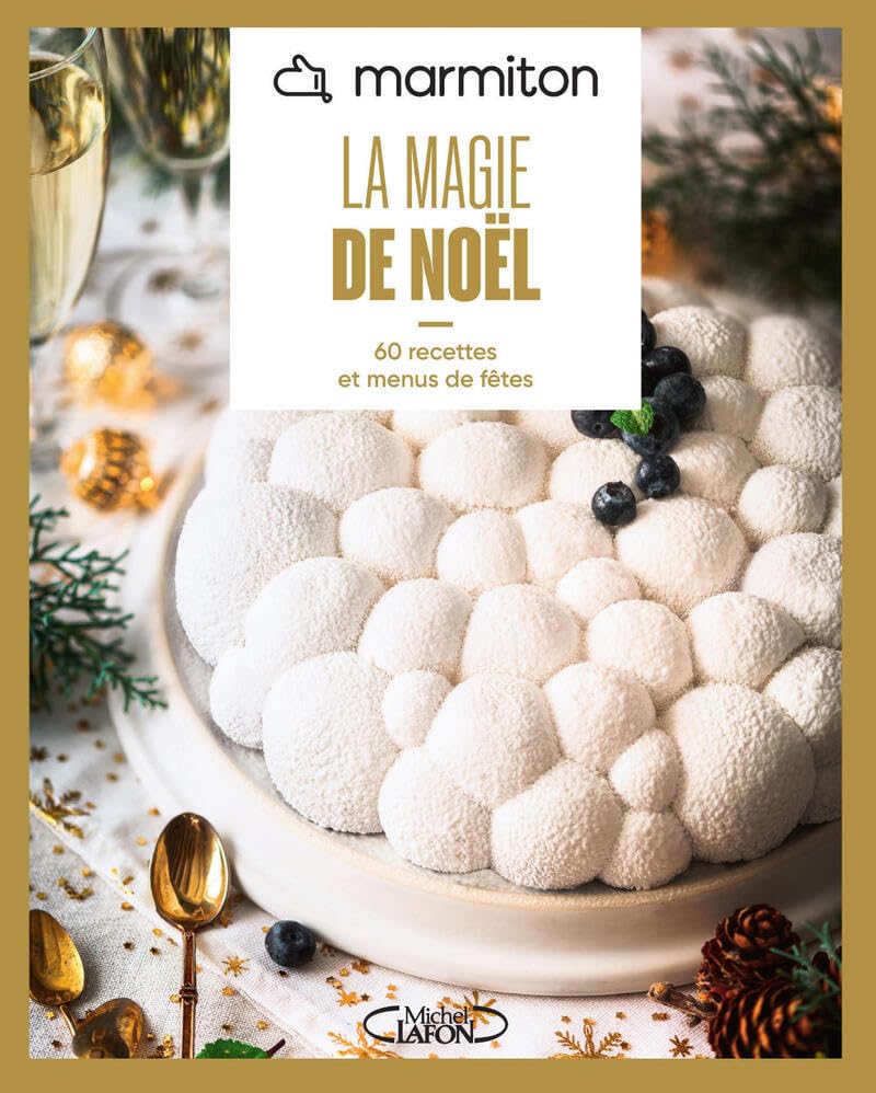 Marmiton - La magie de Noël - 60 recettes et menus de fêtes - Nouvelle édition 2025 visual 1